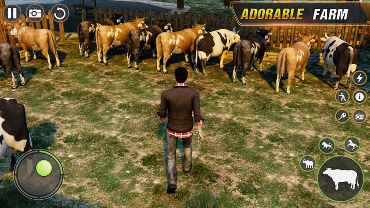 Farm Animals Transport Games स्क्रीनशॉट 0