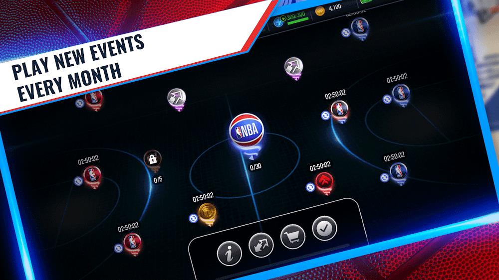 NBA LIVE Mobile Basketball Schermafbeelding 1