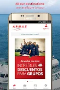 NAVIERA ARMAS: ferries Capture d'écran 0