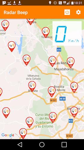 Radar Beep - Radar Detector Ảnh chụp màn hình 1