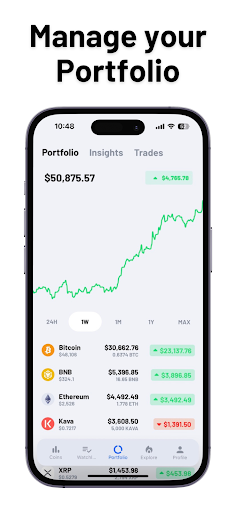 Coin Portfolio Crypto Tracker 스크린샷 3