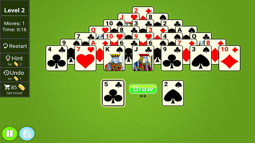 Pyramid Solitaire Epic ภาพหน้าจอ 1