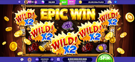 Club Vegas Slots Casino Games Zrzut ekranu 1