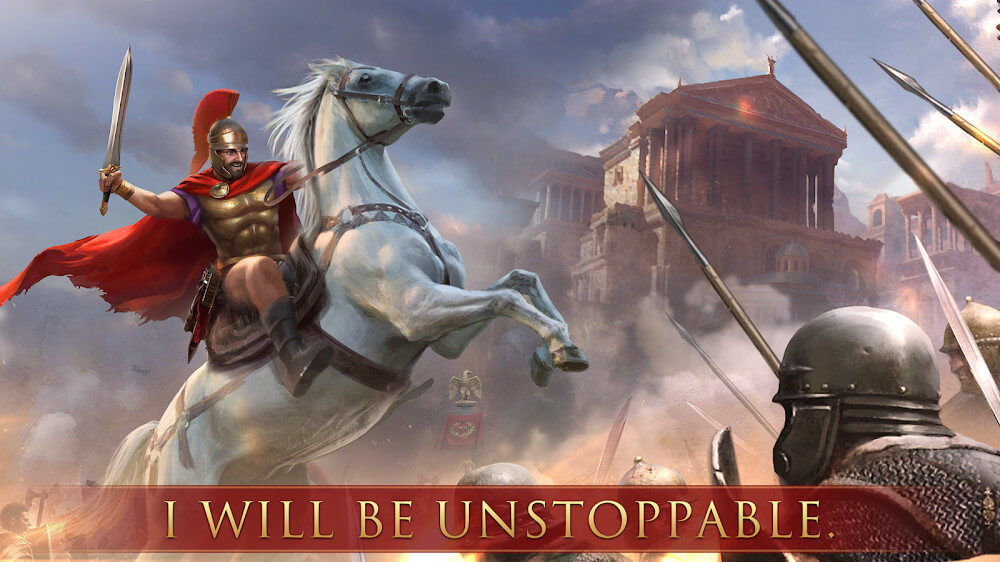 Grand War: Rome Strategy Games Mod Captura de pantalla 3