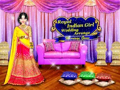 Indian Wedding Princess Salon Schermafbeelding 0