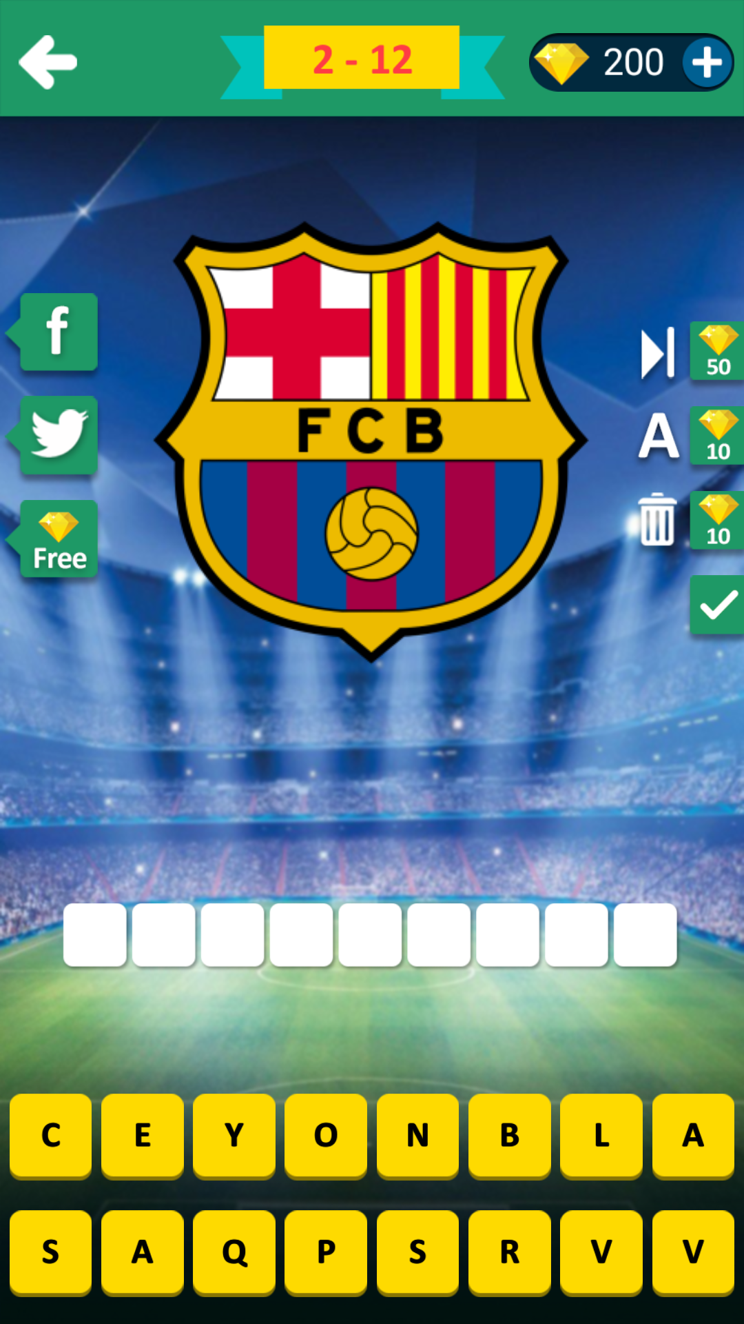 Football Club Logo Quiz 2023 Captura de pantalla 3