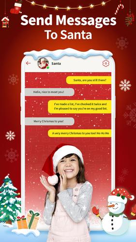 Santa Prank Call: Fake video Tangkapan skrin 2