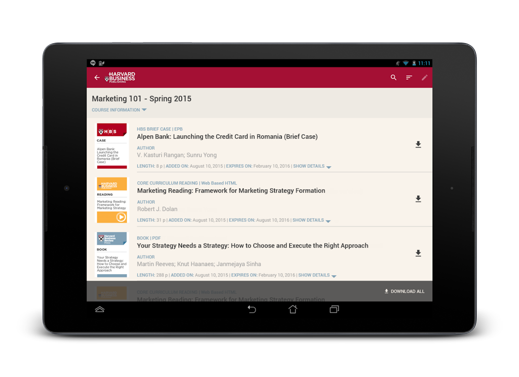 Harvard Business for Students Tangkapan skrin 3