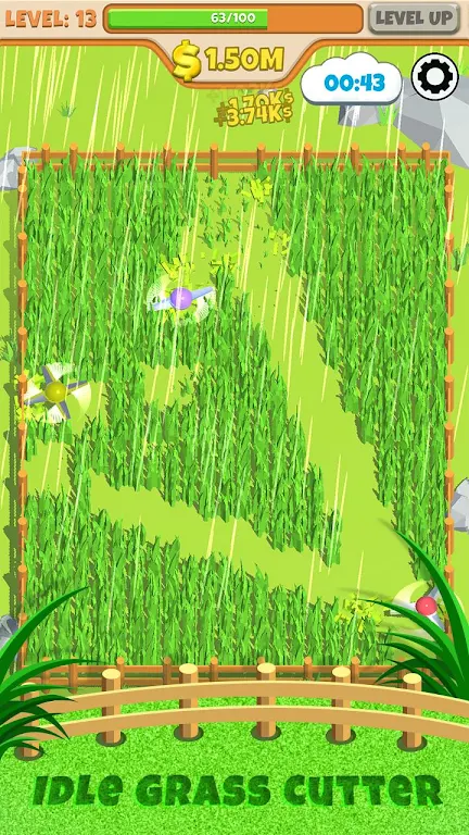 Idle Grass Cutter Mod应用截图第2张