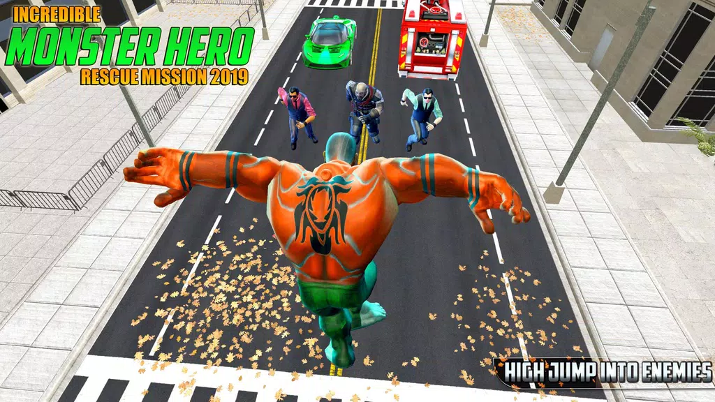 Incredible Monster Superhero Crime City 2018 Screenshot 1