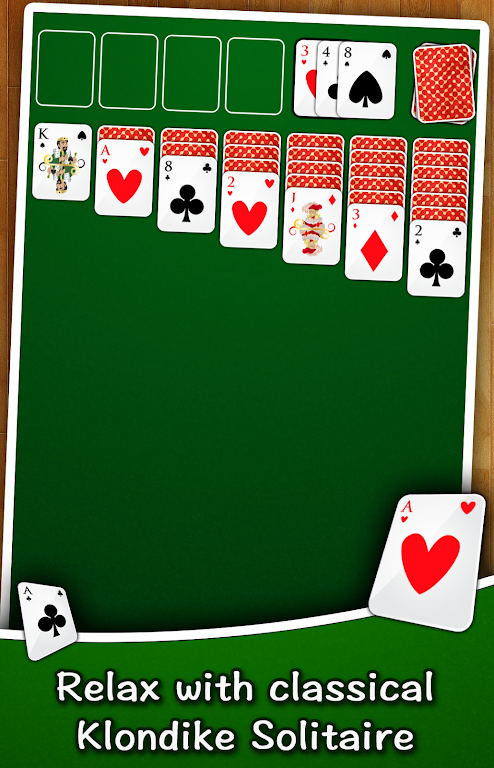 Solitaire FRVR - Big Cards Classic Klondike Game स्क्रीनशॉट 0