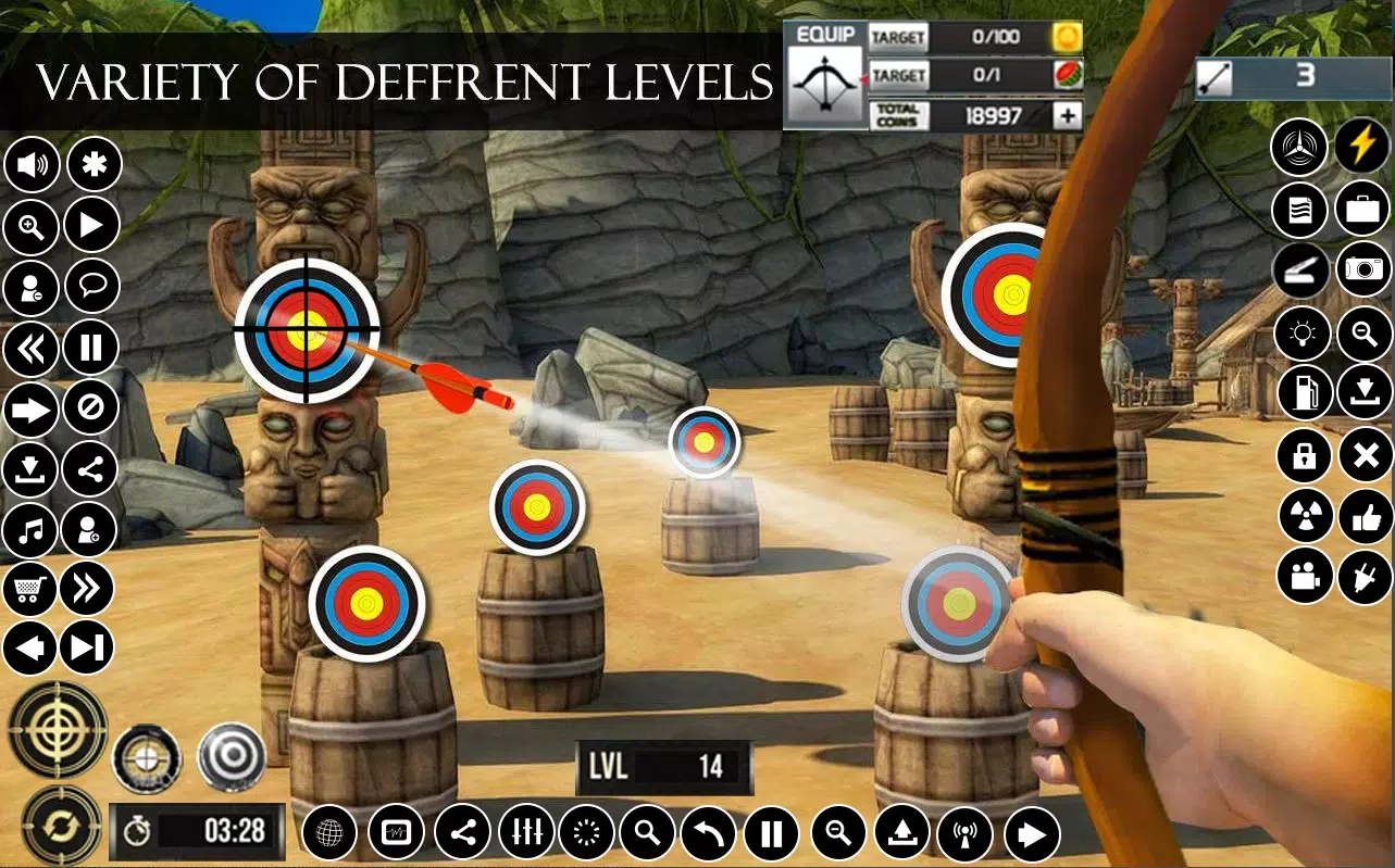 Jogos de arco e flecha de Captura de tela 2