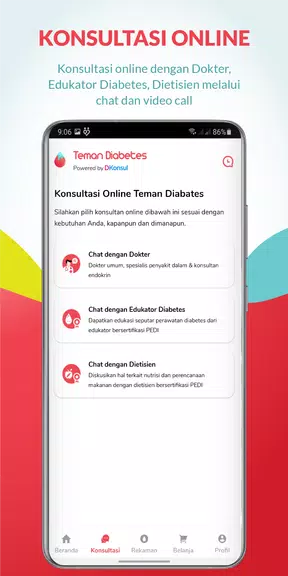 Teman Diabetes ဖန်သားပြင်ဓာတ်ပုံ 1