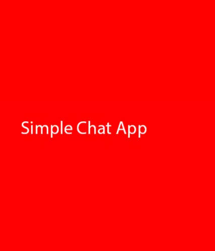 Simple Chat App Tangkapan skrin 2