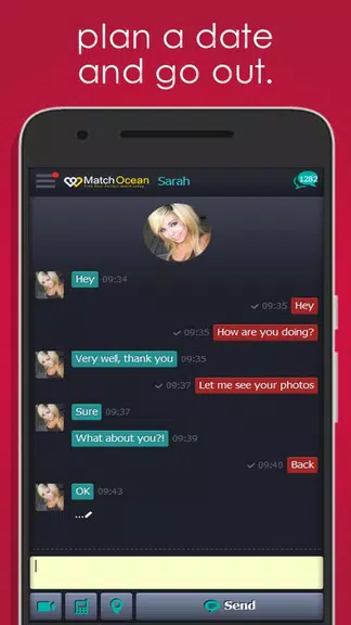 Free Dating App & Flirt Chat - MatchOcean Captura de tela 1