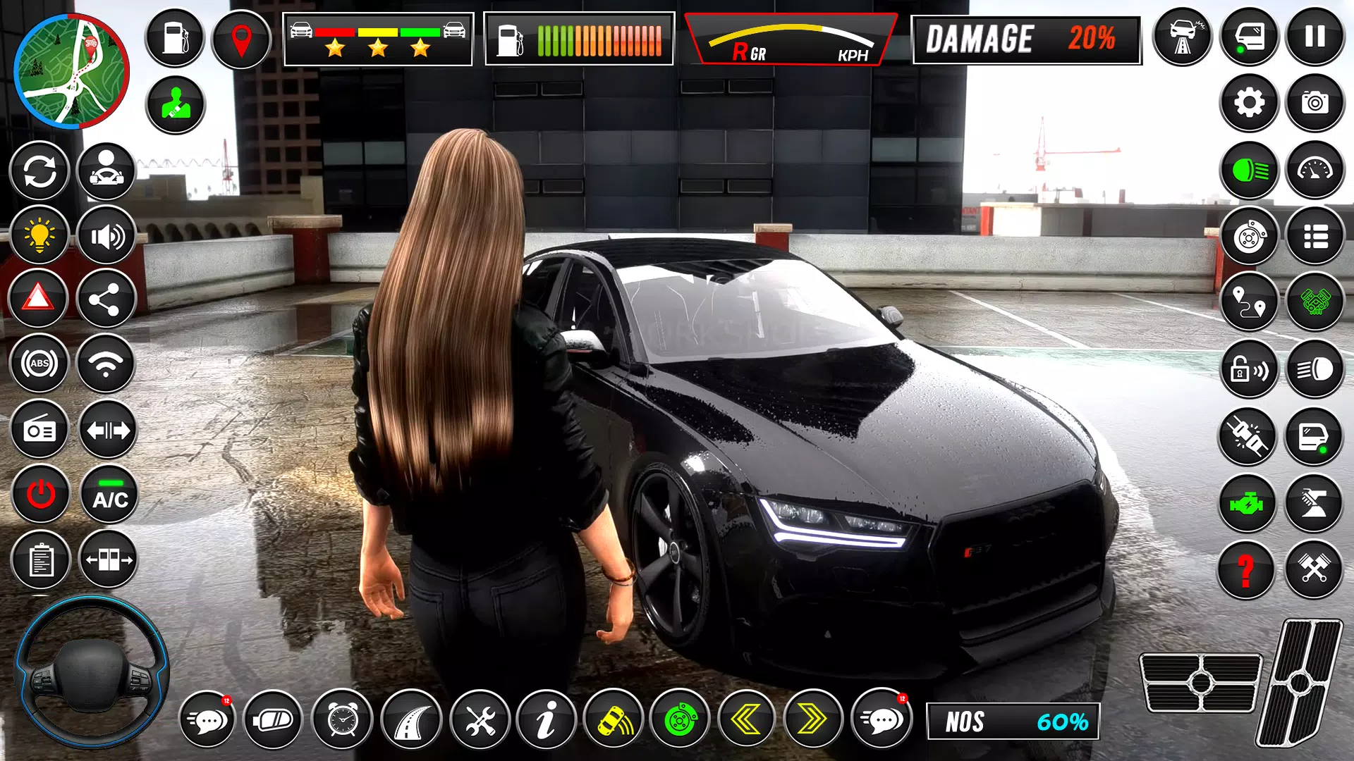 City Car Game Offline Schermafbeelding 3