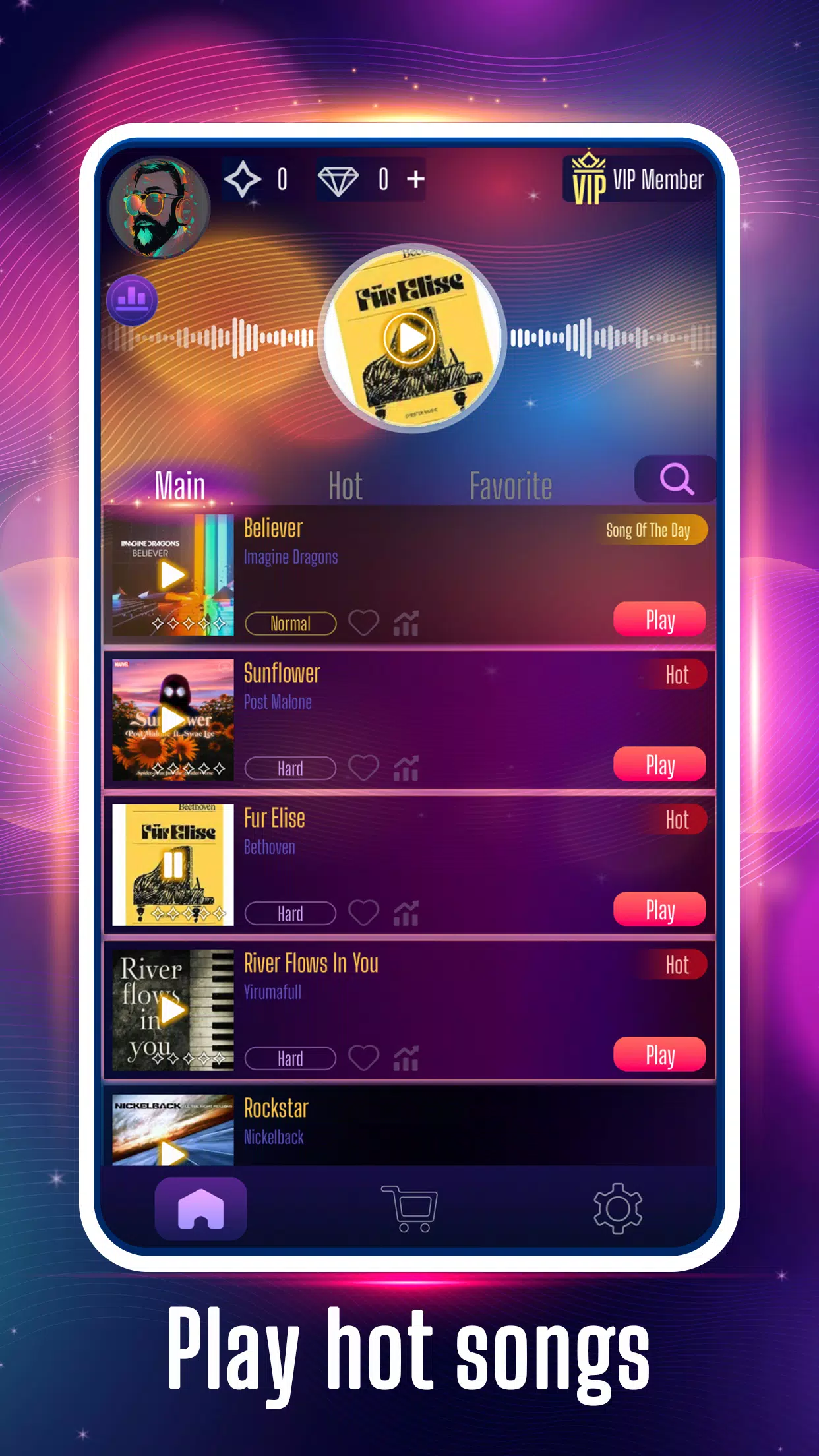 Tap Tap Hero: Be a Music Hero Captura de pantalla 0