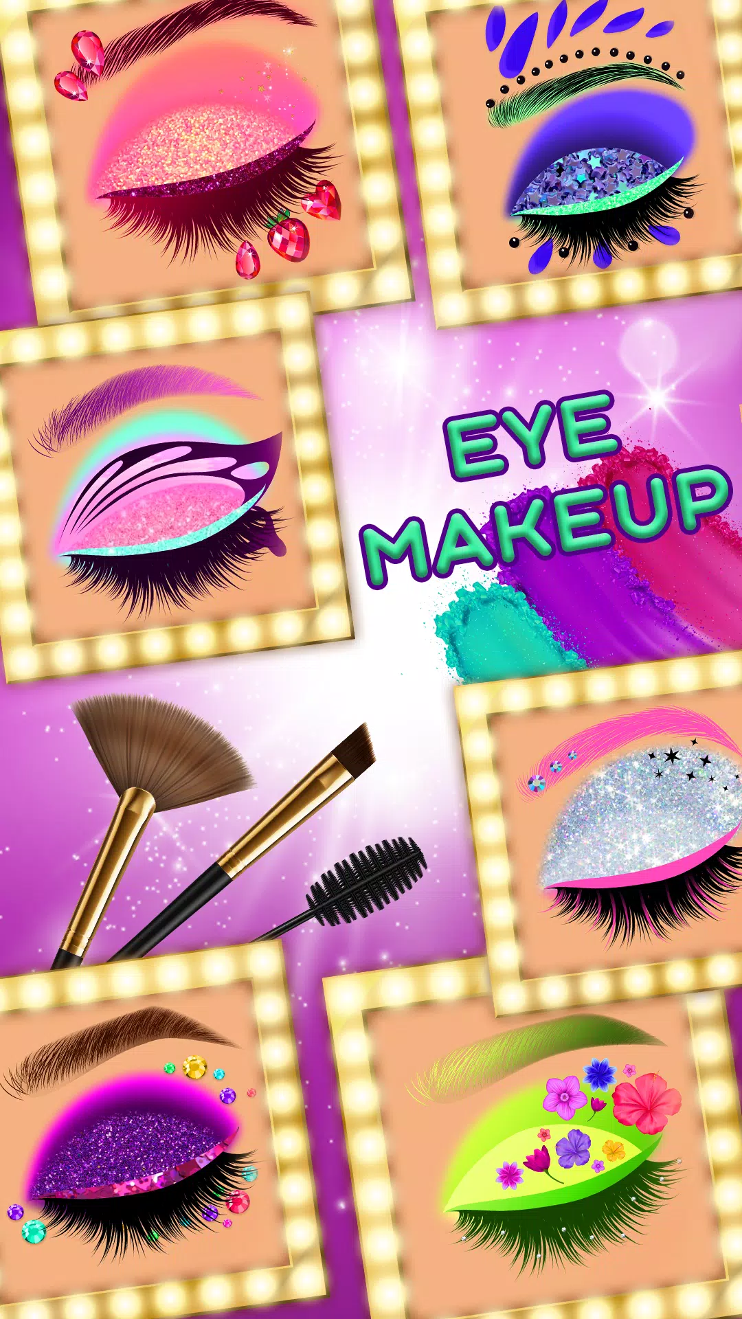 Eye makeup for girls Screenshot 0