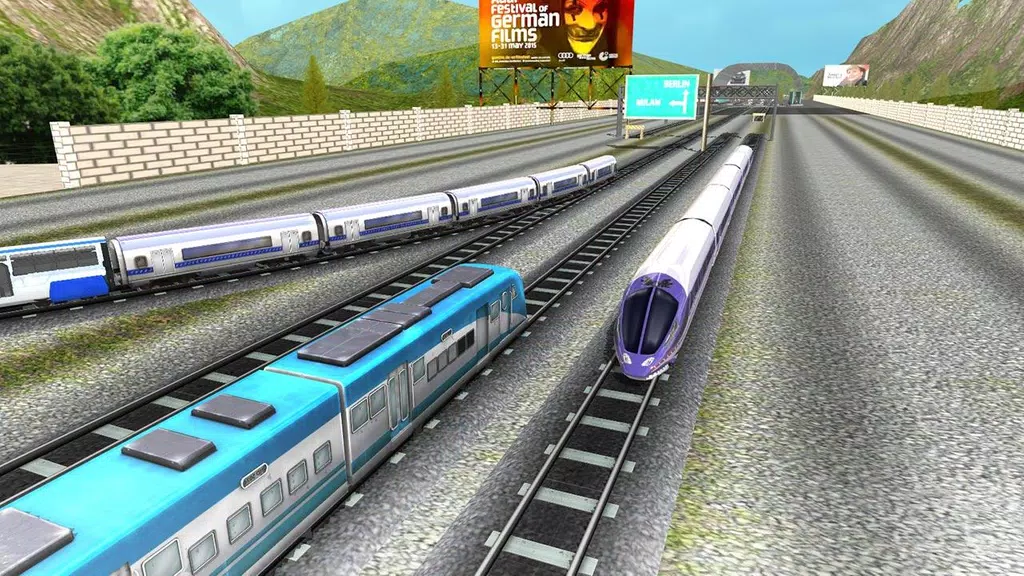 Euro Bullet Train Simulator 스크린샷 2