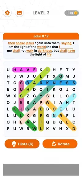 Schermata Bible Verse Search-Word Search 3