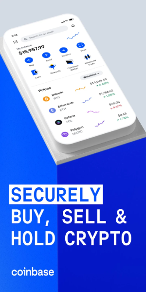 Schermata Coinbase: Buy Bitcoin & Ether 0