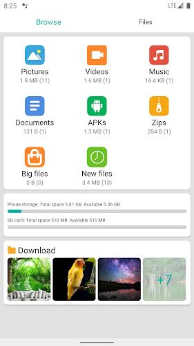 File Manager - File explorer স্ক্রিনশট 0