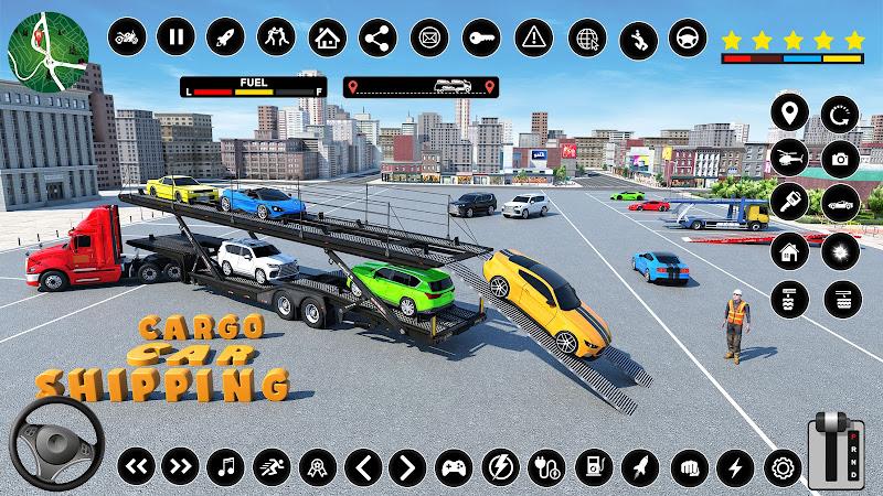 Car Transporter PRO Truck Game Schermafbeelding 1