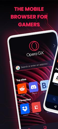 Opera GX: Gaming Browser Ảnh chụp màn hình 0