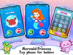 Mermaid BabyPhone For Toddlers Zrzut ekranu 0