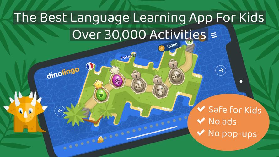 Dinolingo Kids Learn Languages スクリーンショット 0