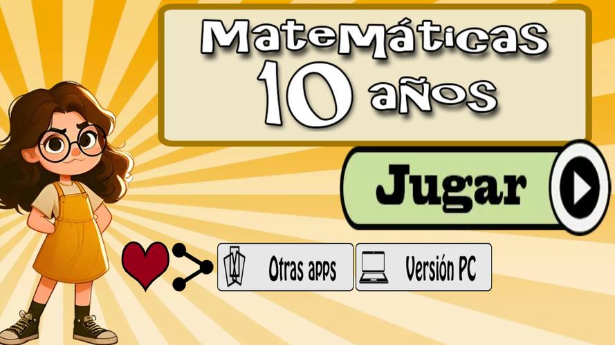 Matemáticas 10 años Screenshot 0