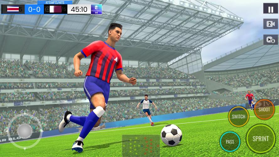 Schermata Football 3D Star 2