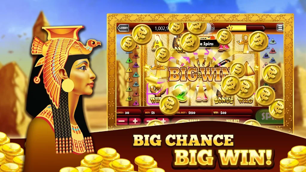 Royal Egypt Pharaoh's Slots Zrzut ekranu 1