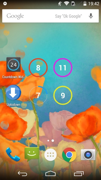 Countdown Widget ภาพหน้าจอ 2