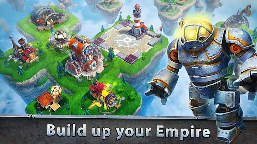 Sky Clash Lords of Clans 3D Zrzut ekranu 2