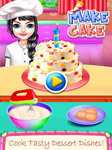 Real Cake Making Bake Decorate ဖန်သားပြင်ဓာတ်ပုံ 0