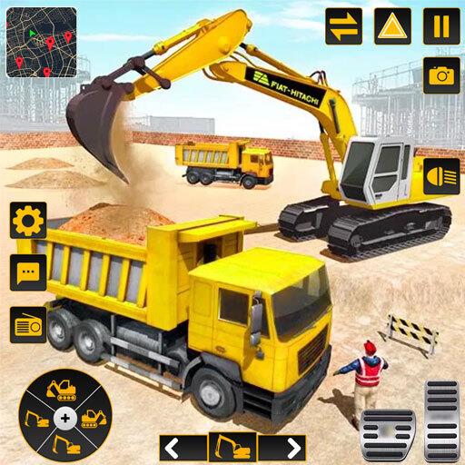 Sand Excavator Simulator 3D Schermafbeelding 0