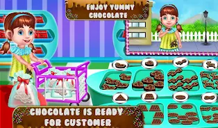 Schermata Chocolate Shop Cooking Game 3