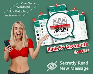 Chat Cloner Whatscan QR Lite ဖန်သားပြင်ဓာတ်ပုံ 0