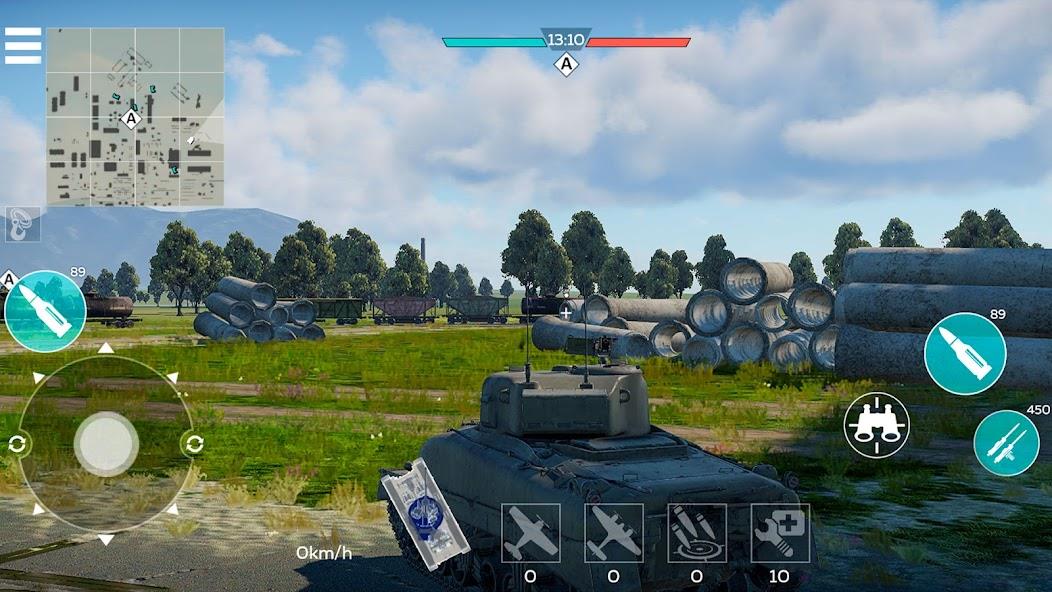 War Thunder Mobile Mod Schermafbeelding 1