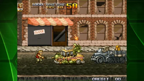 METAL SLUG 4 ACA NEOGEO Zrzut ekranu 2