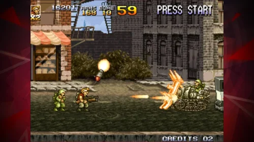 METAL SLUG 4 ACA NEOGEO Tangkapan skrin 3