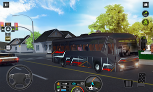 City Coach Bus Game Simulator Ekran Görüntüsü 2