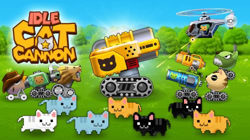 Idle Cat Cannon Schermafbeelding 1