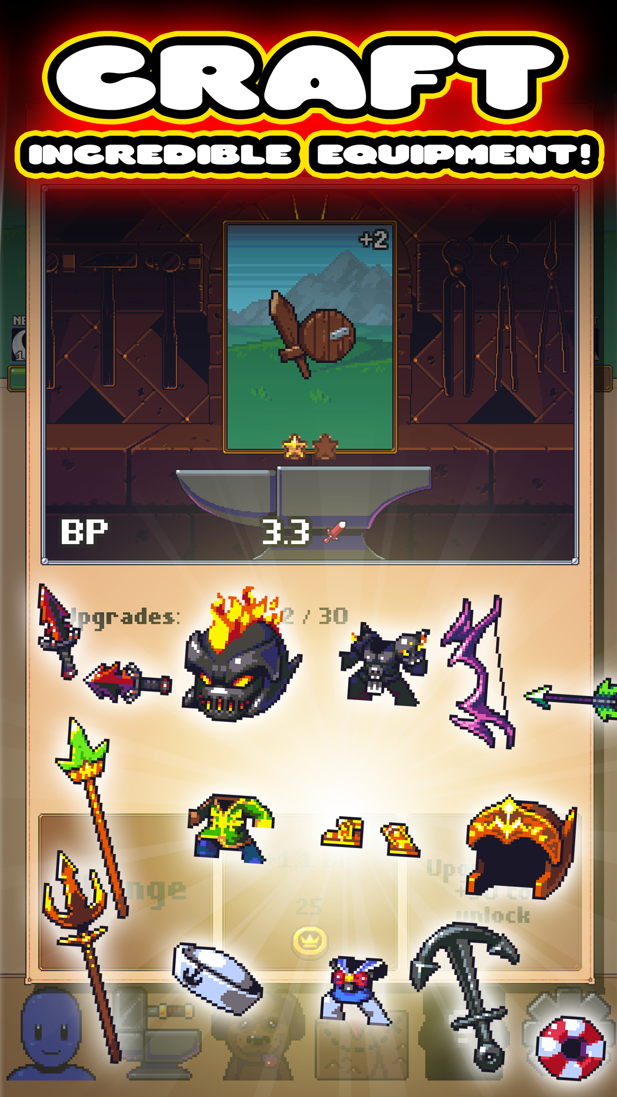 Idle Grindia: Dungeon Quest Ekran Görüntüsü 2