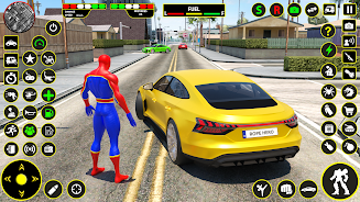 Spider Robot Hero Car Games ภาพหน้าจอ 0