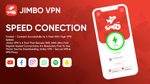 Jimbo VPN Ảnh chụp màn hình 2