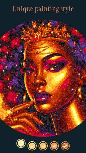 Glitty: glitter coloring books Captura de pantalla 0