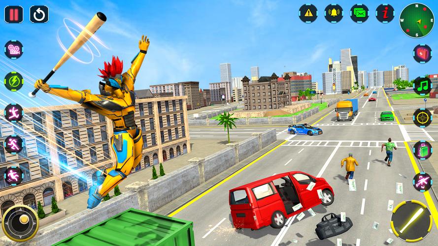 Robot Hero Game - Robot Game Tangkapan skrin 2