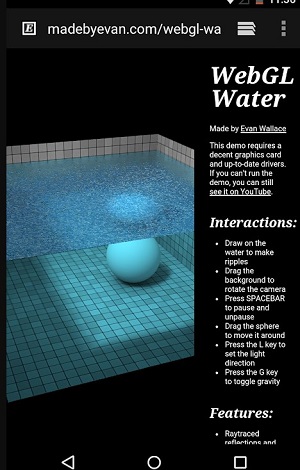 Android System WebView Beta Screenshot 1